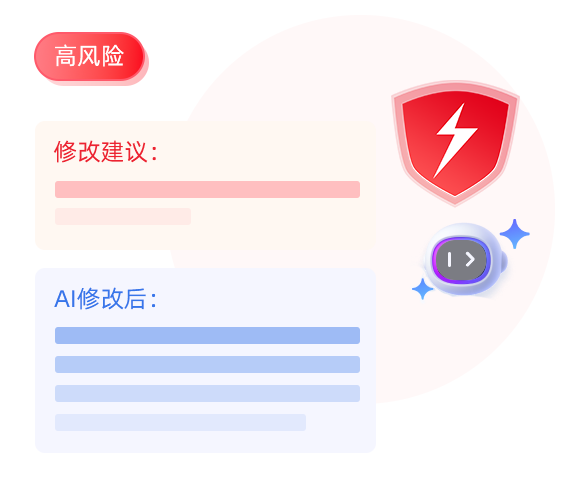 合同风险审查与修改建议示意